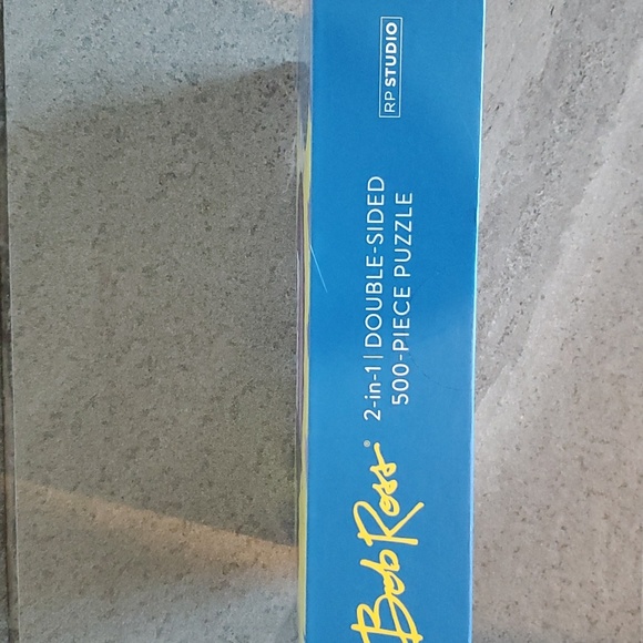 BOB ROSS - 2 in 1 DOUBLE-SIDED PUZZLE.  NWT - Picture 3 of 3